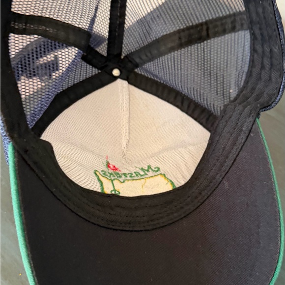 Masters hat. Original blue and green hat - Picture 3 of 6